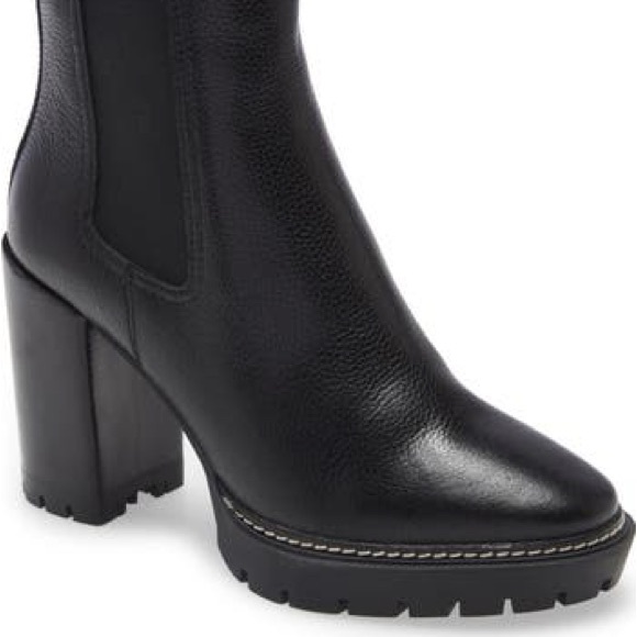 Chelsea 70mm Lug Bootie - Tory Burch - Worn once - Picture 2 of 7